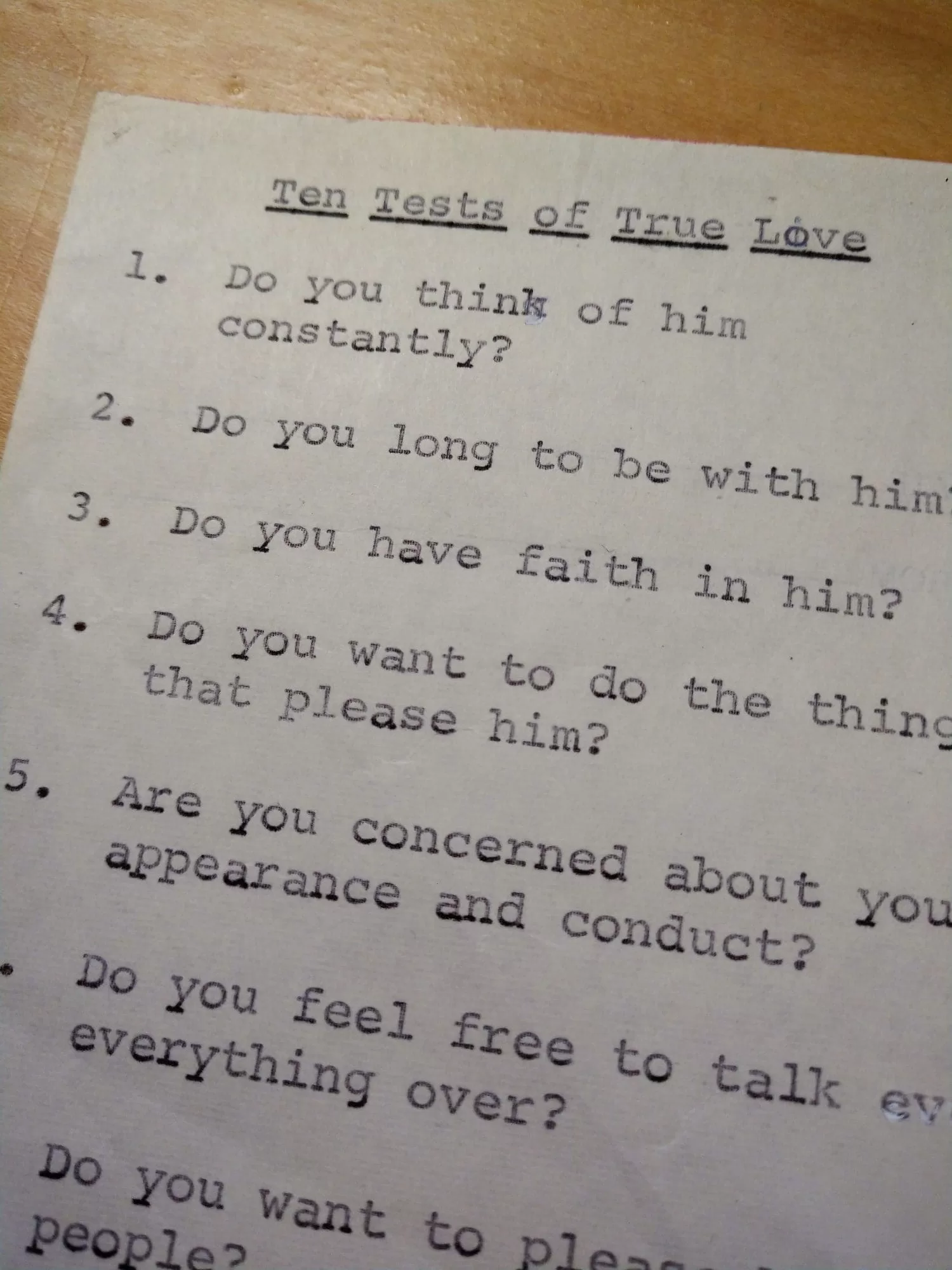 10 Test Questions for Assessing Your Relationship with God